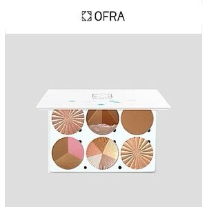 OFRA New On the Glow Blush Bronzer Highlight Contour Palette Makeup
